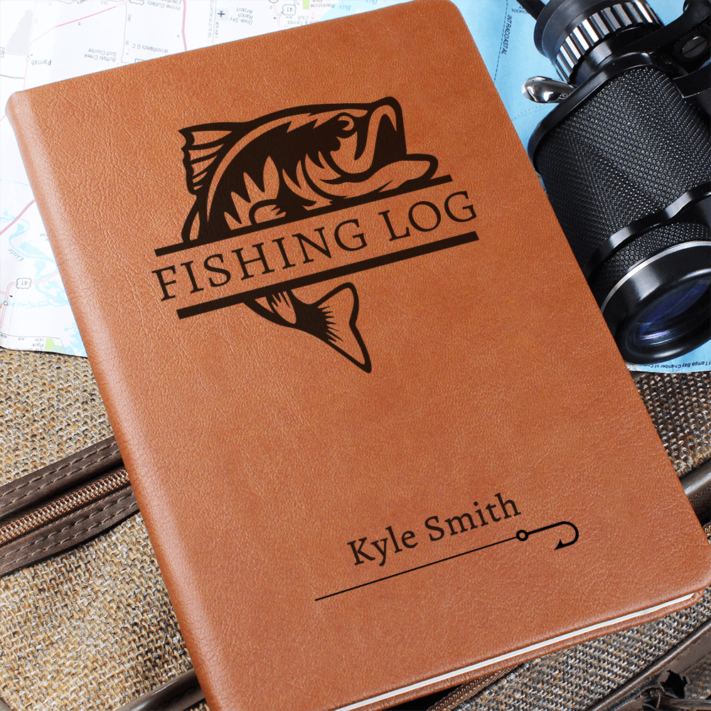 Personalized Fisherman Gift, Personalized Fishing Journal, Fishing Journal Gift for Man, Fishing Lover Gift, Fly Fishing