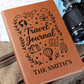 Personalized Honeymoon Journal – Custom Wedding Gift for Newlyweds | Vegan Leather Travel Notebook for Couples, Bride & Groom
