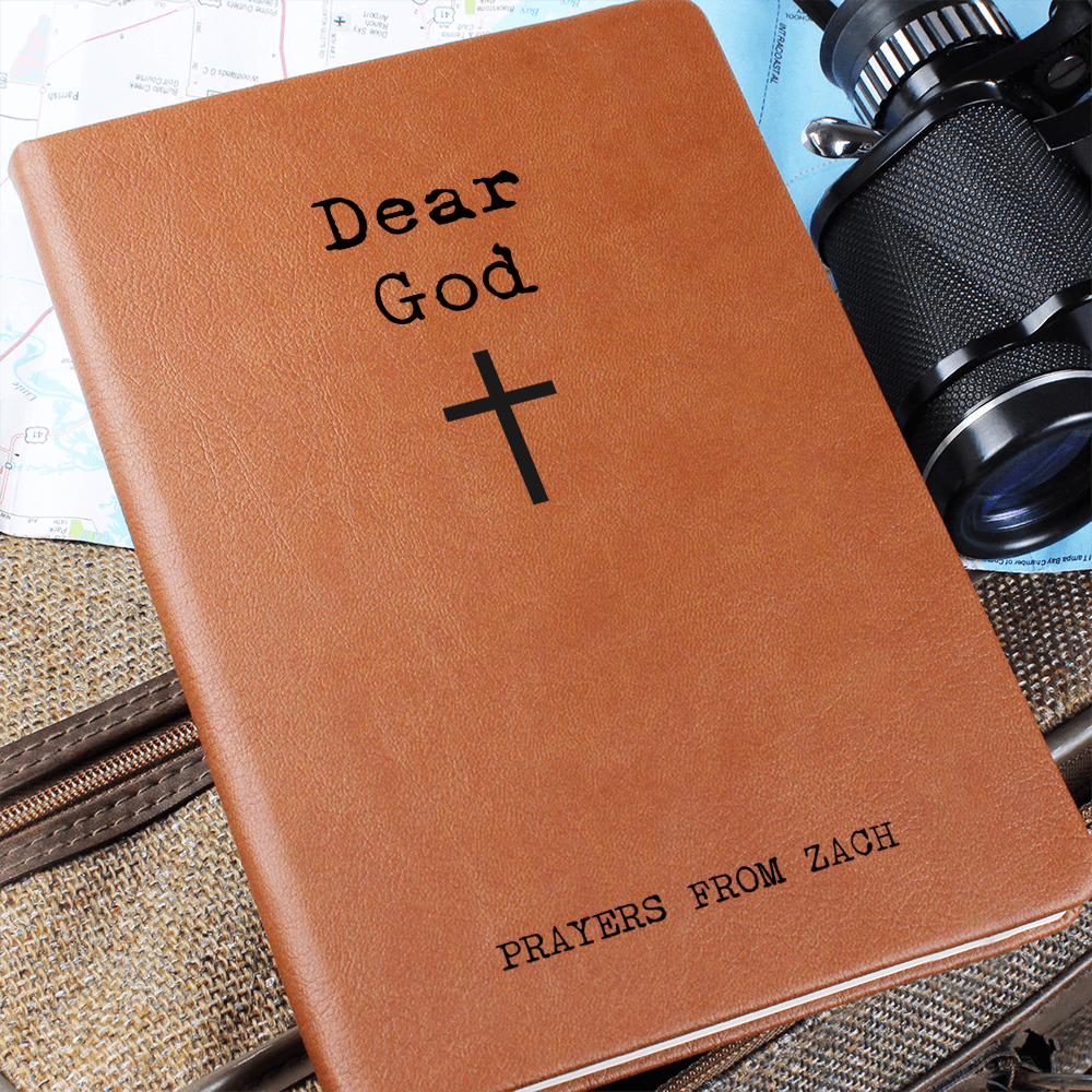 Personalized Prayer Journal for Men – Custom Name Faith Notebook Christian Gift for Dad, Husband, Son, Nephew, or Teen Boy