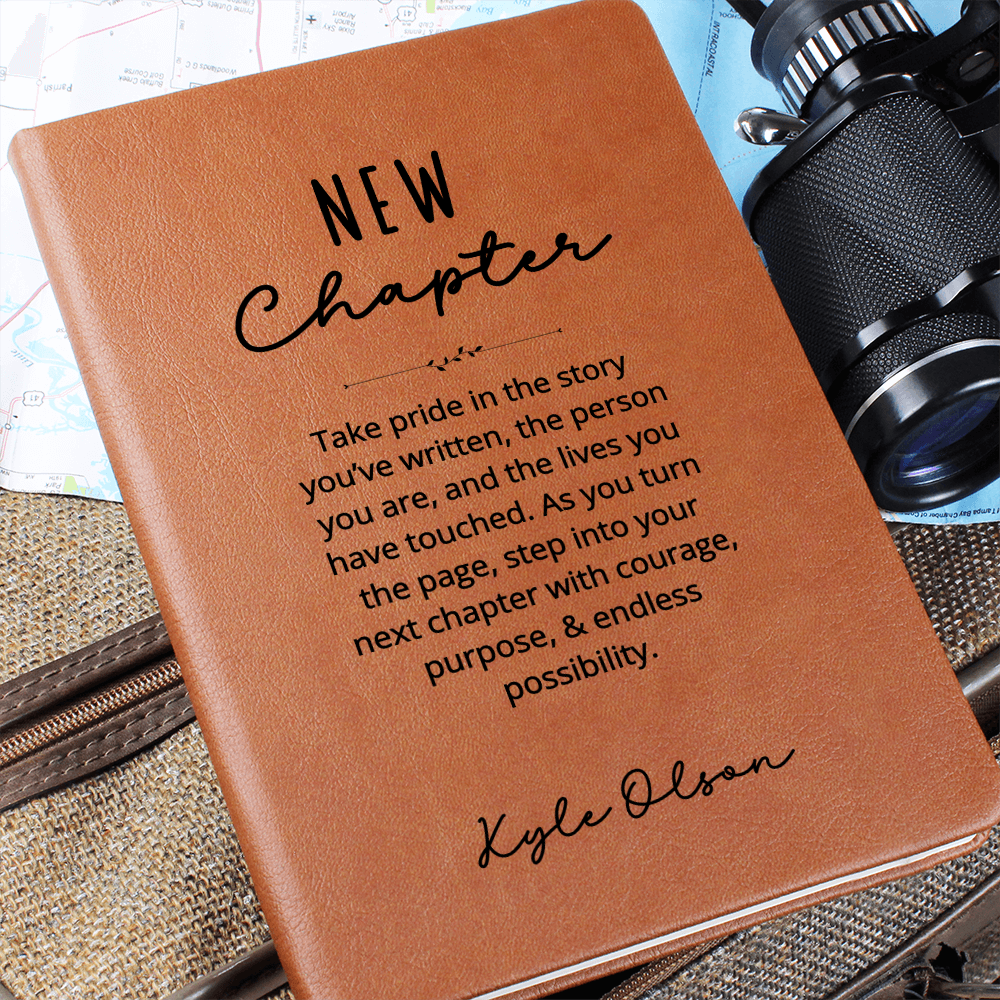 New Chapter Custom Going Away Gift for Coworker Graduation Gift Personalized Gift for Boss Leaving New Job Gift, Retirement Farewell Present