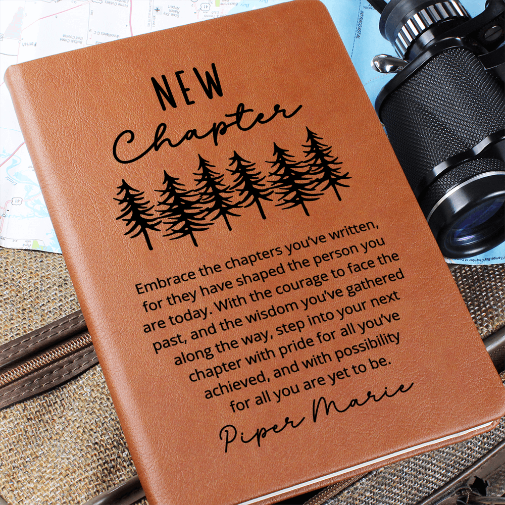 New Chapter Journal Special Person Gift, Coworker Farewell Gift, Retirement Gift, Promotion Gift, New Job Gift, Graduation Keepsake