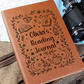 Personalized Reading Journal for Book Lovers – Custom Book Review Custom Vegan Leather Notebook Gift for Women, Teens, Teachers, Students