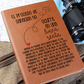 Spanish Grief Journal Gift - Healing is Not Linear - Vegan Leather Encouragement Notebook - Bereavement Gift for Loss - Diario Español