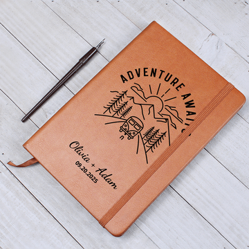 Travel Journal Gift Adventure Journal Camping Journal Custom Book World Travel Journal Travel Lover Gift for Couple Gift Vacation Journal