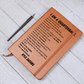 Custom Name Quarterback Journal
