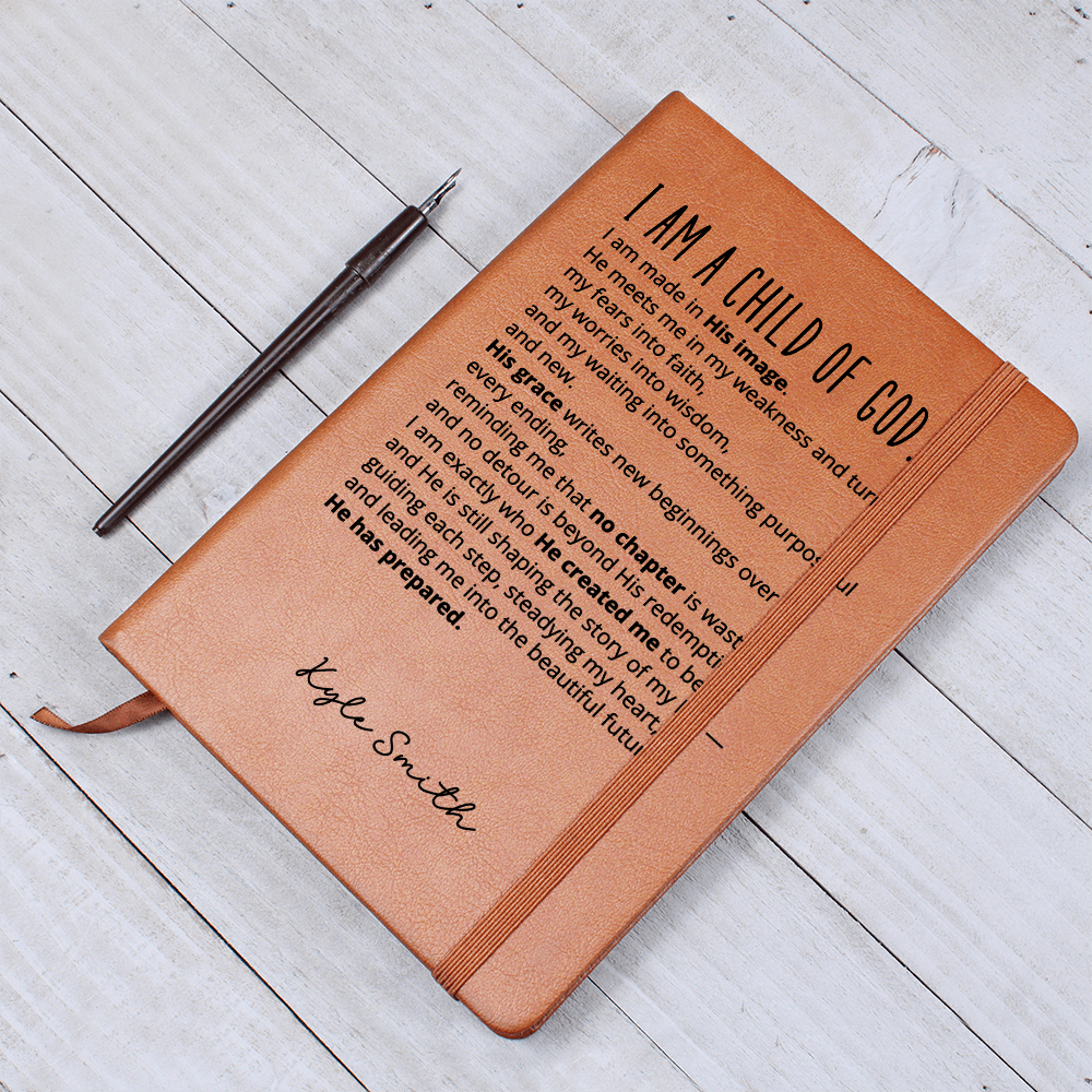 Personalized Christian Affirmation Journal New Chapter Gift