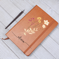 Wildflower Personalized Journal with Name & Date – Custom Floral Notebook Gift for Her, Bridesmaid, Mom, Bride Gratitude Diary for Women