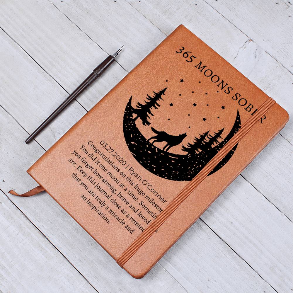 Personalized Sobriety Gift for Him or Her | 365 Moons Sober