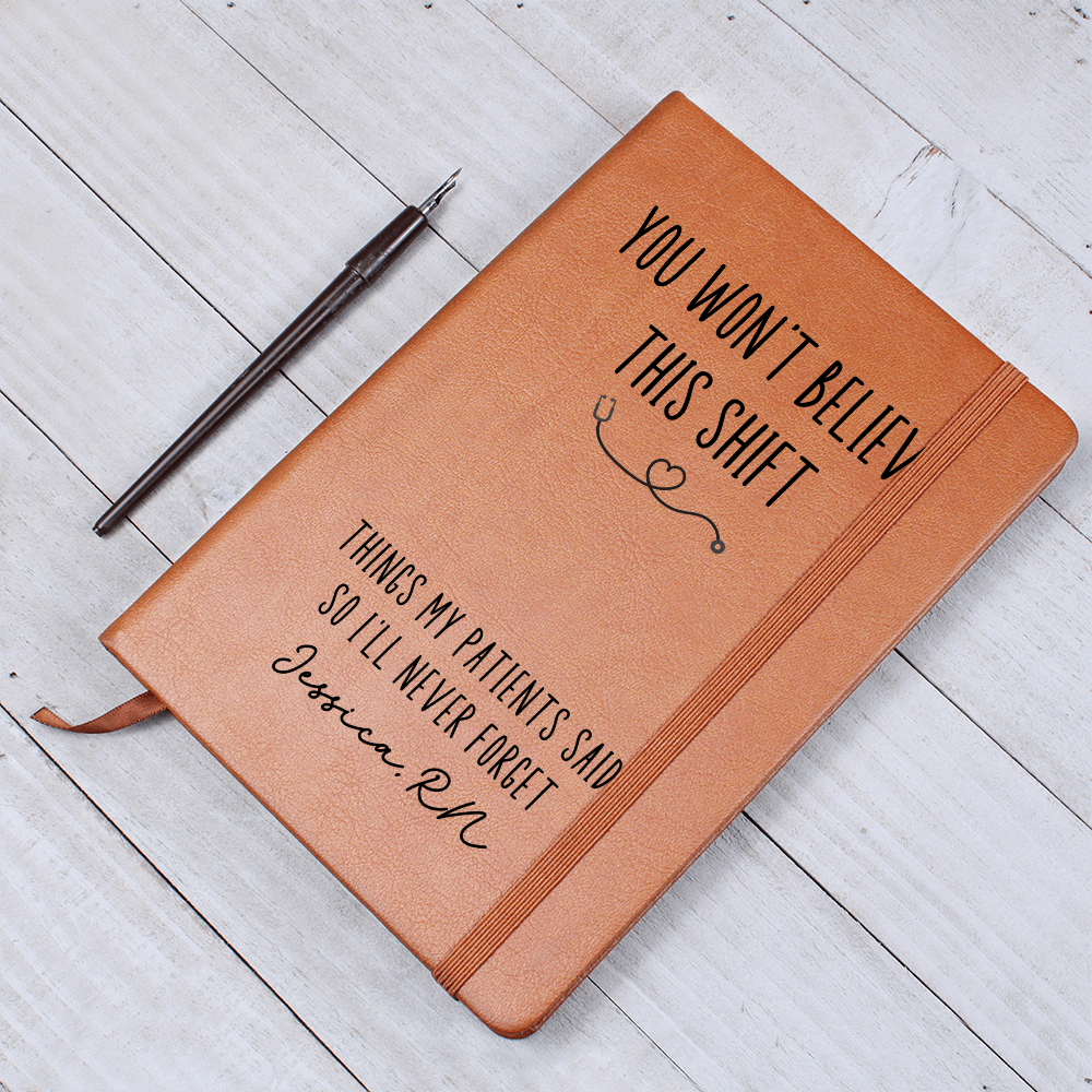 Custom Name Notebook Nurse Journal Appreciation Gifts