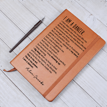 Personalized Dancer Journal | Custom Name Dance Notebook