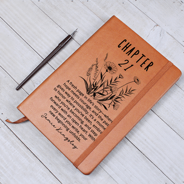 21st Birthday Guestbook | Custom Name Notebook