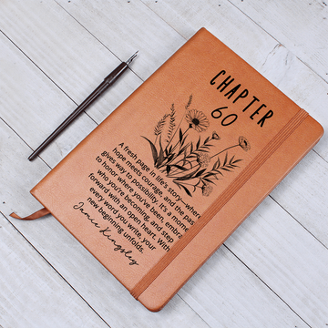Personalized 60th Birthday Gift | Custom Name Notebook
