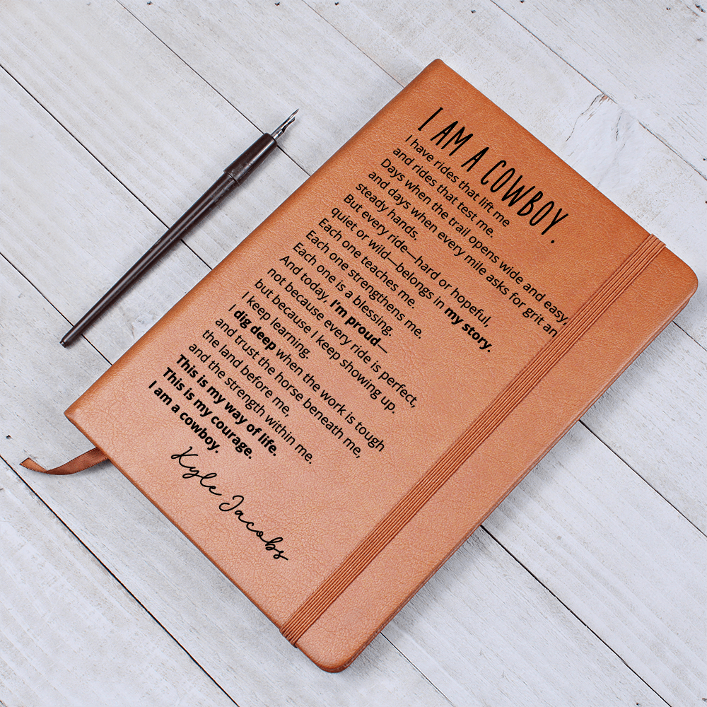 Personalized Cowboy Journal | Horse Riding Gifts
