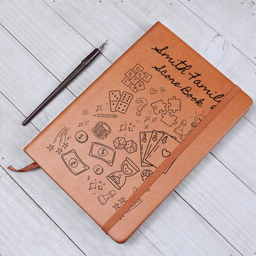 Custom Family Game Night Score Book Family Gaming Gift for Board Game Lover Couples Game Night Scorekeeping Family Fun Gift Gaming Journal