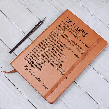 Lawyer Gifts Custom Name Notebook