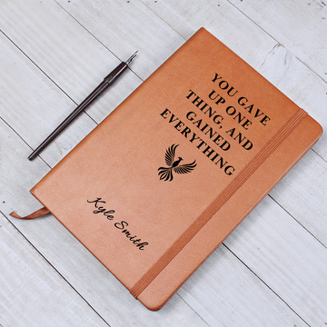 Sober Birthday Journal | Sober Anniversary | Encouragement Gift | Rehab Gifts | Sobriety Present Support Recovery for Him Her