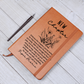 New Chapter Journal - Sober Anniversary Gift, Recovery Gift for Her, Custom Name Reflection Journal Graduation Gifts Milestone Birthday Gift
