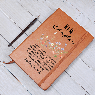 Coworker Leaving Gift Journal, New Chapter Farewell Notebook, Personalized Gift for Colleague, Going Away Present for New Job, Goodbye Gift