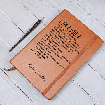 Personalized Gift for Doula Custom Name Notebook