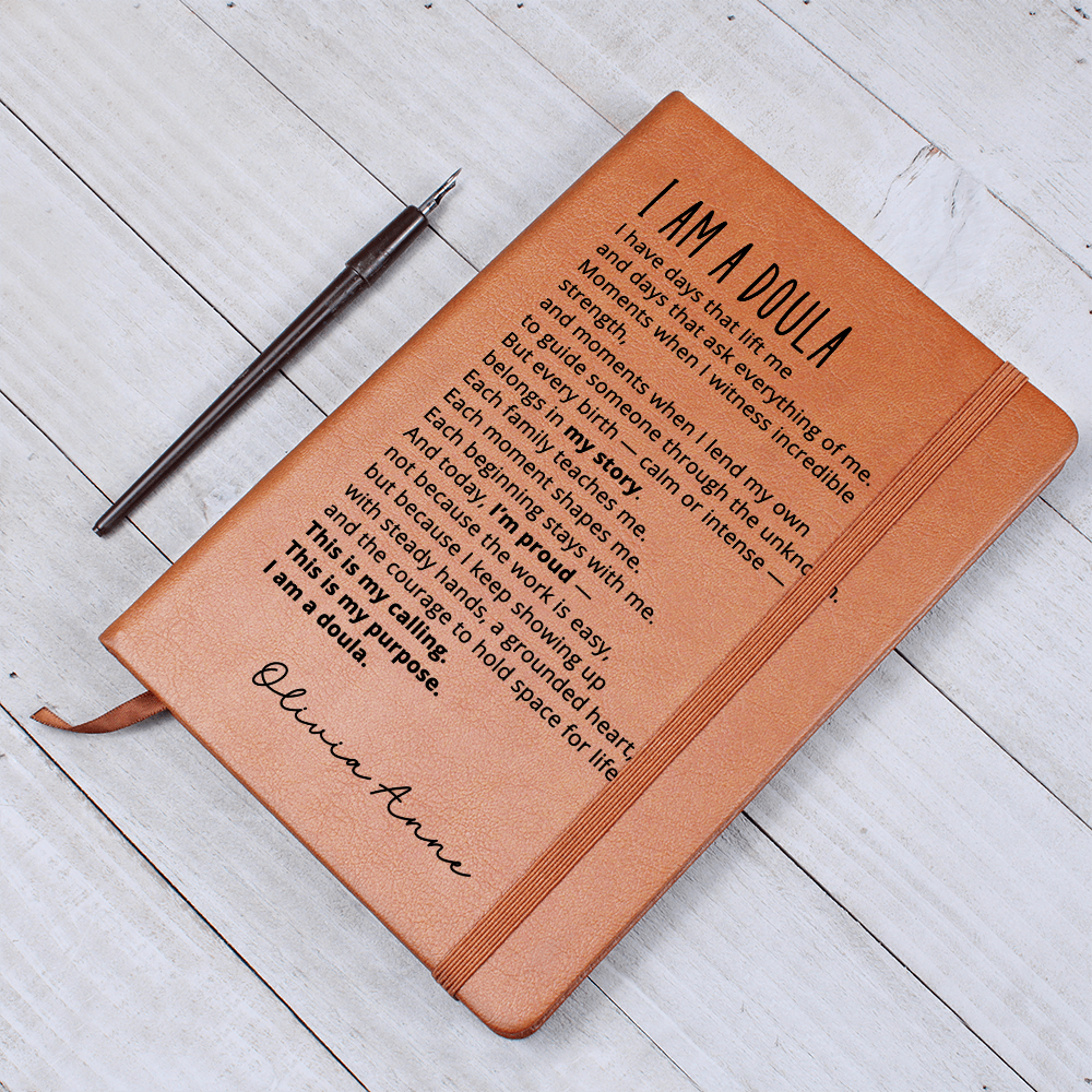 Doula Gifts Custom Name Notebook Gift for Midwife