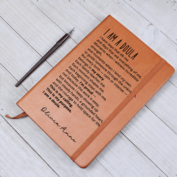 Doula Gifts Custom Name Notebook Gift for Midwife