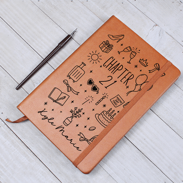 Chapter 21 Birthday Gift for Friend – 21st Birthday Journal for Her – Custom Keepsake Notebook – Gift for Best Friend Turning 21