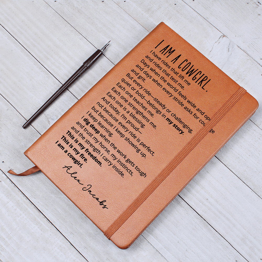 Personalized Cowgirl Journal | Horse Riding Gifts for Her