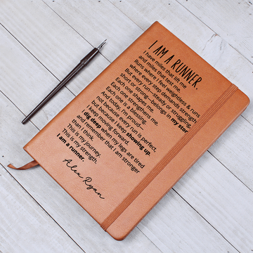 Runner Motivation Journal Personalized Running Gift for Him or Her