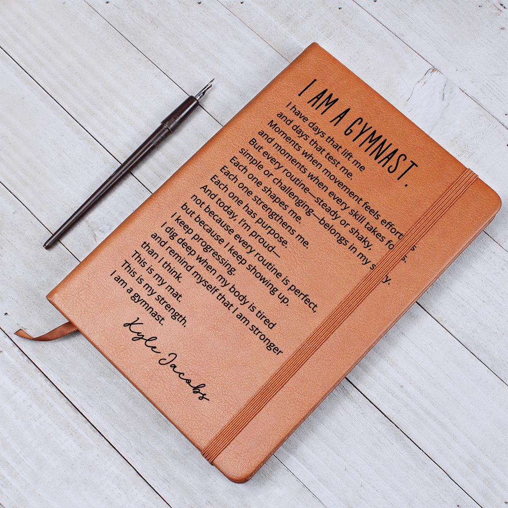 Personalized Gymnast Gifts Motivation Journal