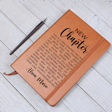 Custom Name Journal New Chapter Note To Self Motivational Mental Health  Positive Inspirational Quotes, Love yourself Recovery Gift