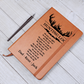 Personalized Hunting Log Book with Hunting Prayer | Custom Hunting Journal | Christmas Gift for Hunter