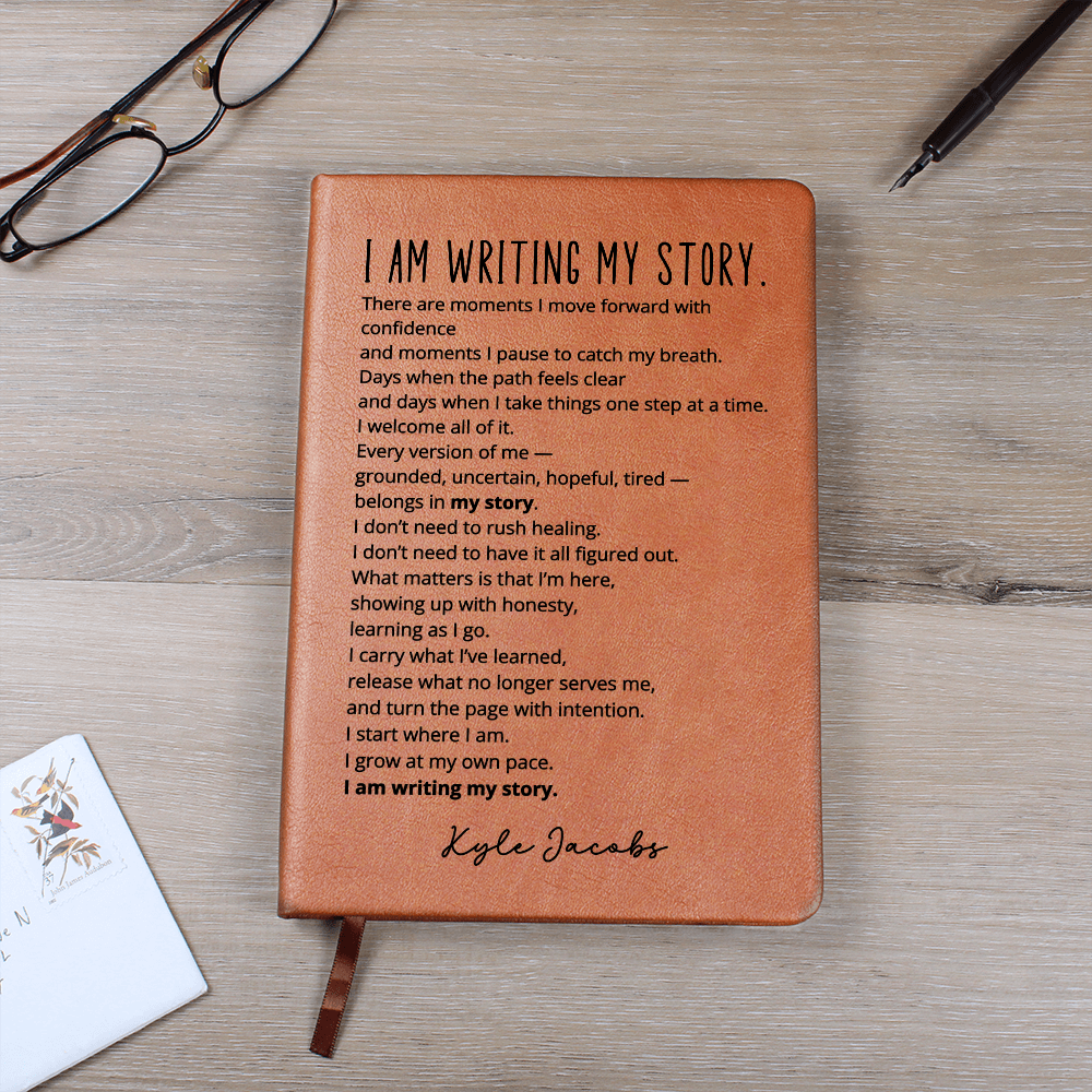 Custom Name Notebook | New Chapter Affirmations Gifts