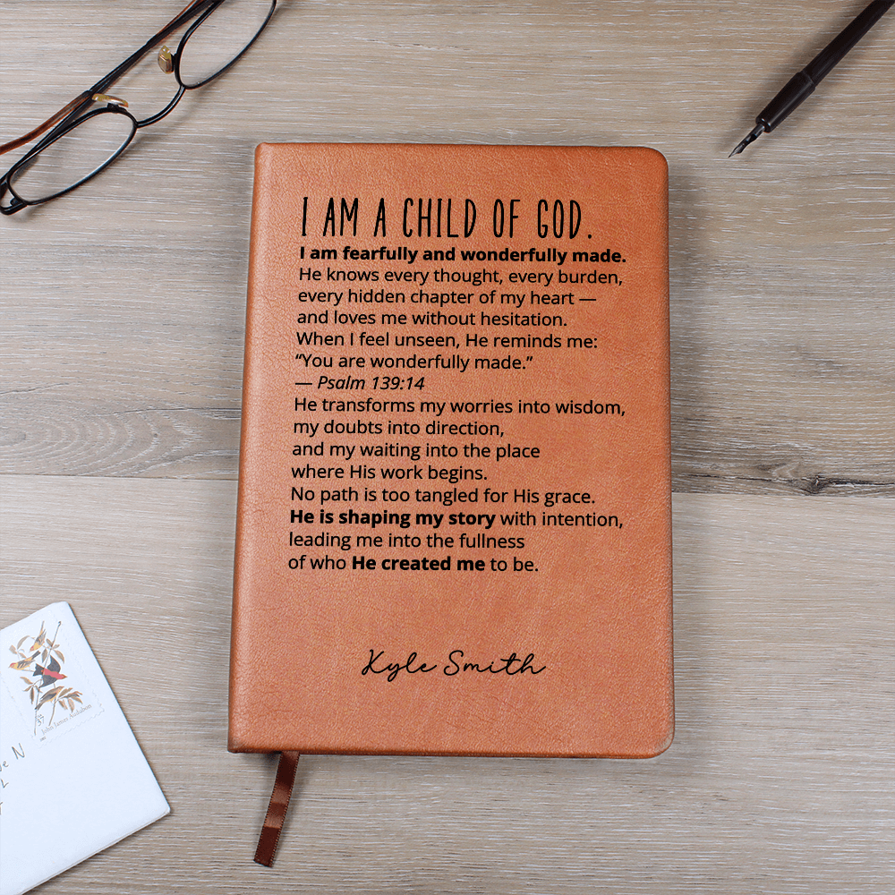 Personalized Christian Journal Psalm 139 New Chapter Gift