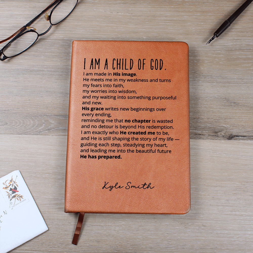 Personalized Christian Affirmation Journal New Chapter Gift