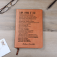 Christian Man of God Journal Personalized New Chapter Faith Gift Custom Name Notebook