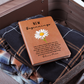New Beginnings Daisy Personalized Journal - New Job, Graduation, Farewell, Good Luck, Divorce, Inspirational Gift for Her, New House