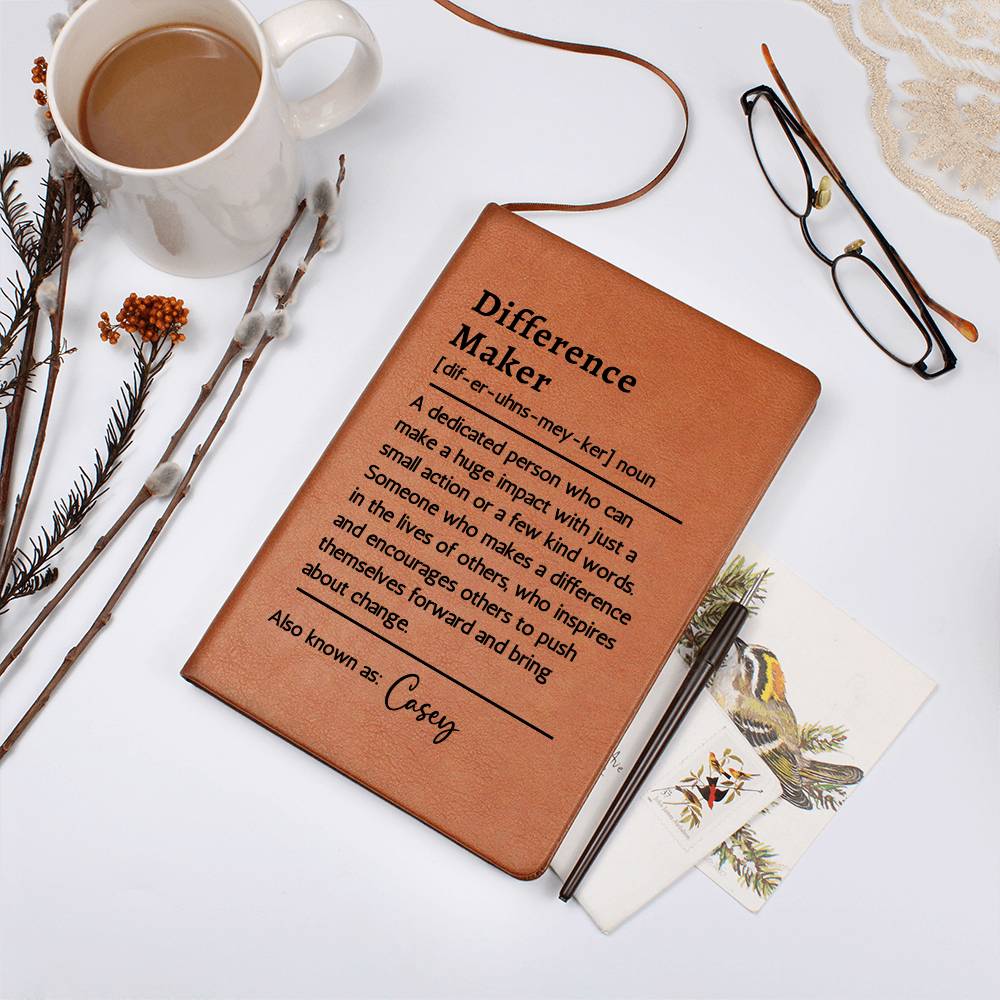 Customized Notebook Appreciation Gift | Social Worker Gift, Retirement Gift For Coworker, Mentor Appreciation Gift, Gifts For Employees