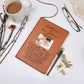 Personalized Letters to My Little Girl Journal - Custom Daughter Memory Book, Baby Shower Gift, New Mom Gift, Vegan Leather with Photo Upload
