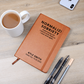Normalize Sobriety Journal, Personalized Name & Date Vegan Leather Notebook, Sobriety Gift, Recovery Anniversary Keepsake, Sponsor Gift