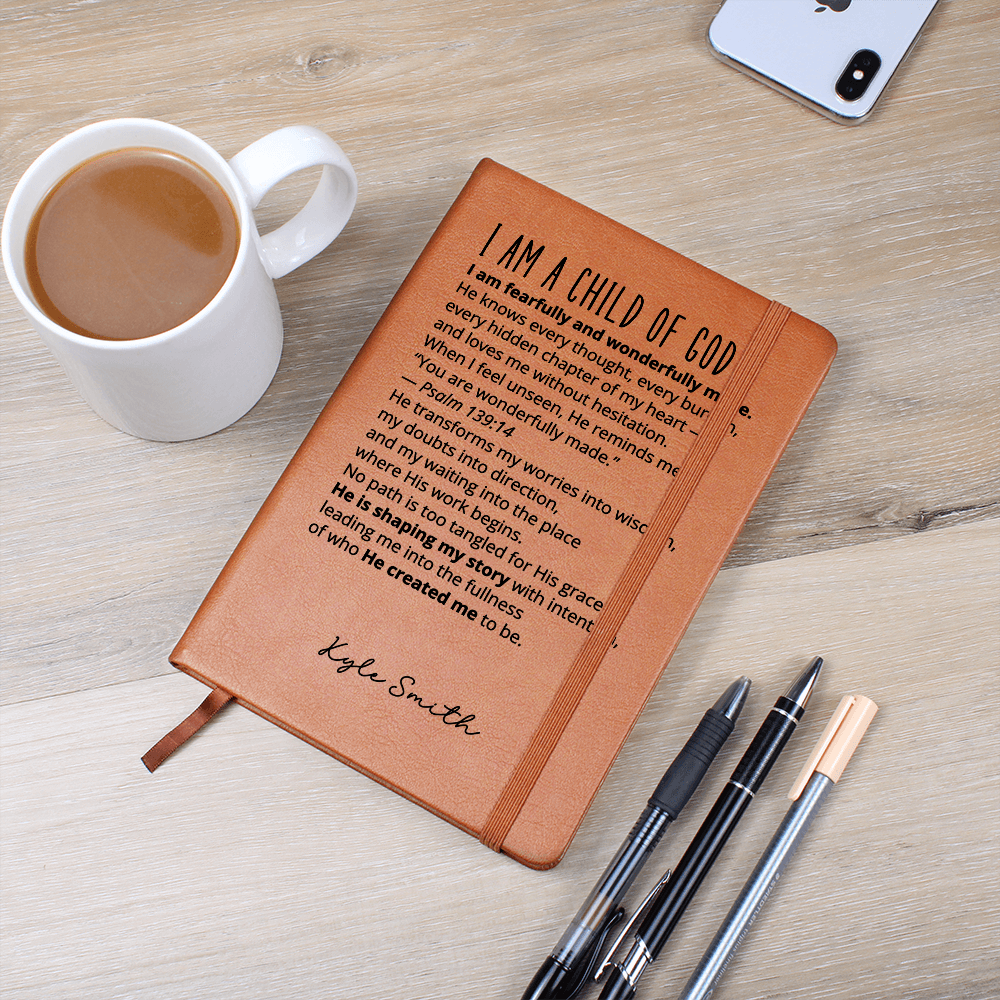 Personalized Christian Journal Psalm 139 New Chapter Gift