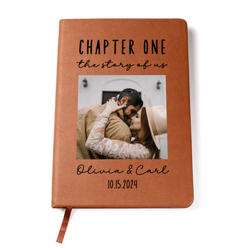 Custom Photo Anniversary Gifts Personalized Couples Notebook First Anniversary Paper Gift for Husband Wife Memories Together Love Letters Journal