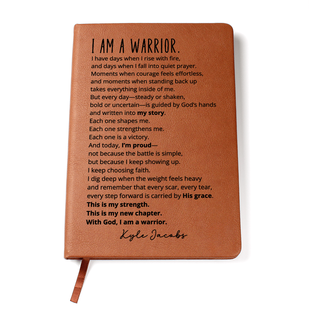 Personalized Name Warrior Prayer Journal