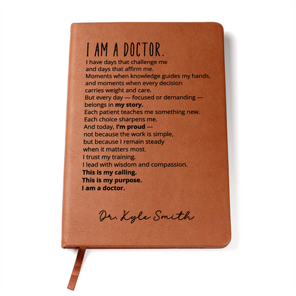 Personalized Doctor Gifts Custom Name Notebook