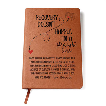 Custom Recovery Journal for Her, Addiction Recovery  Gifts, Encouragement Gift,  Sobriety Gift for Women