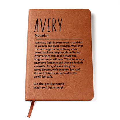 Letters to My Baby – Custom Name Meaning Journal – Personalized Baby Gift for Boy or Girl – Keepsake Baby Shower or First Birthday Gift