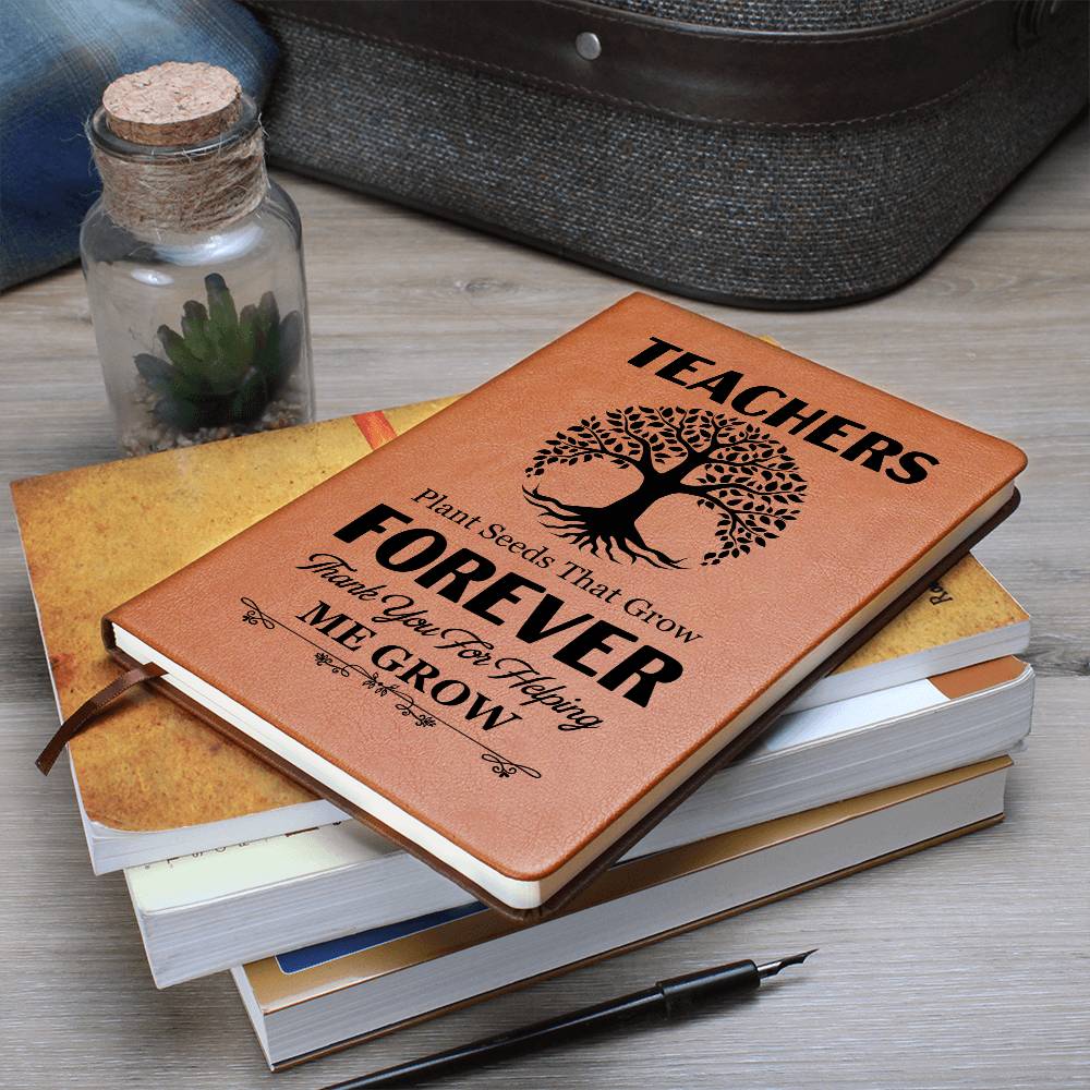 Gift for Teacher Custom Journal | Teacher Appreciation Gift from Student