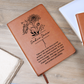 Personalized Name and Birthflower Journal Milestone Birthday Gift for Her | Birth Flower Gifts for Women