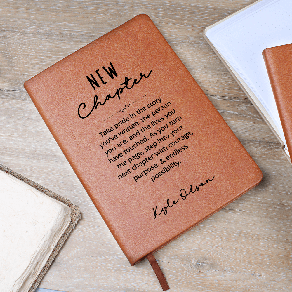 New Chapter Custom Going Away Gift for Coworker Graduation Gift Personalized Gift for Boss Leaving New Job Gift, Retirement Farewell Present