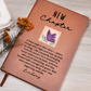 Personalized Butterfly New Chapter Journal | Custom Name Vegan Leather Notebook | Sobriety Divorce Recovery Healing Gift for Her