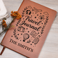 Personalized Honeymoon Journal – Custom Wedding Gift for Newlyweds | Vegan Leather Travel Notebook for Couples, Bride & Groom